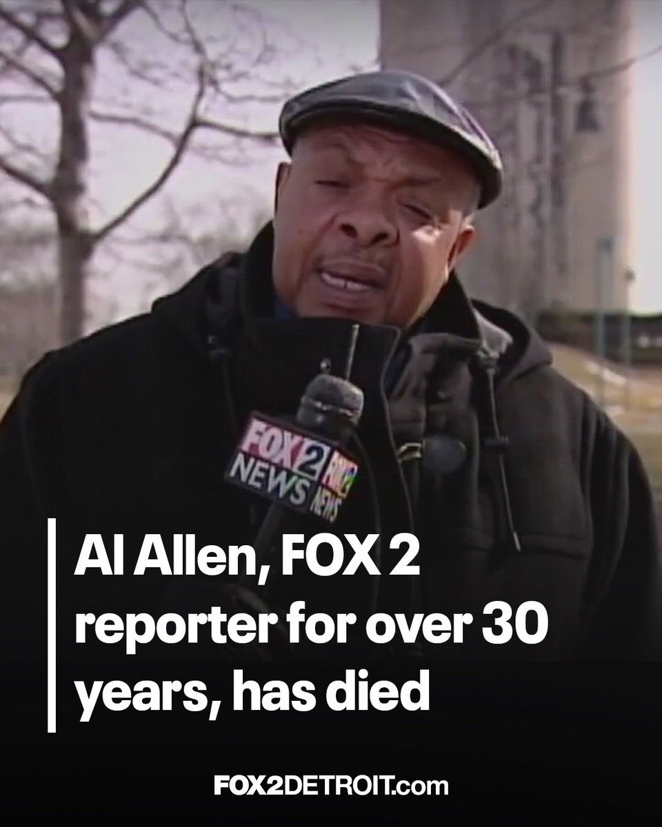 Al Allen was a legendary reporter, coworker, and friend. We will miss him dearly. fox2detroit.com/news/al-allen-…