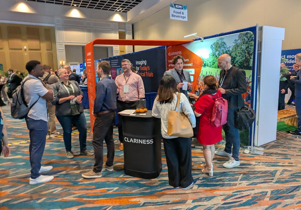 ClarinessGlobal's tweet photo. We're having an amazing time at #SCOPESummit in Florida, meeting so many incredible people! Check out some highlights from the event. If you're here, swing by our booth 1329 - we’d love to connect!
#SCOPEUSA #SCOPE2025 #clinicalresearch #patientrecruitment https://t.co/ceU58JbzHG