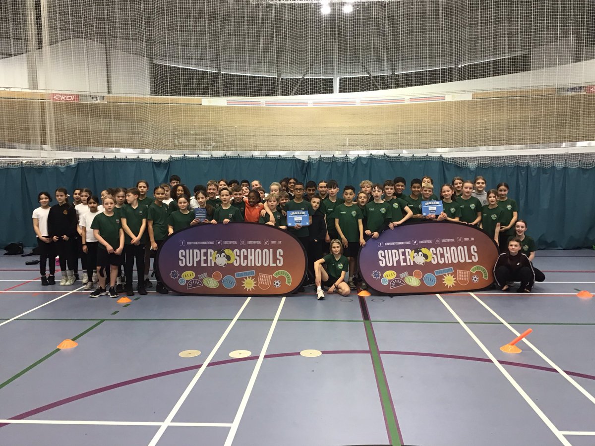 DCCT Super Schools (@dcctsuperschool) on Twitter photo 14 schools took part in our Y5&6 Sports Hall Athletics competition yesterday at Derby Arena πββοΈ
Well done to all schools that took part and congratulations to <a href="/CavClosejnr/">CCJA</a> & <a href="/WalterEvansSch/">Walter Evans School</a> on qualifying for the <a href="/DerbyshireASN/">Derbyshire Active Schools Network</a> county finals π
<a href="/DCCTOfficial/">Derby County Community Trust π</a> 14 schools took part in our Y5&6 Sports Hall Athletics competition yesterday at Derby Arena πββοΈ
Well done to all schools that took part and congratulations to <a href="/CavClosejnr/">CCJA</a> & <a href="/WalterEvansSch/">Walter Evans School</a> on qualifying for the <a href="/DerbyshireASN/">Derbyshire Active Schools Network</a> county finals π
<a href="/DCCTOfficial/">Derby County Community Trust π</a>