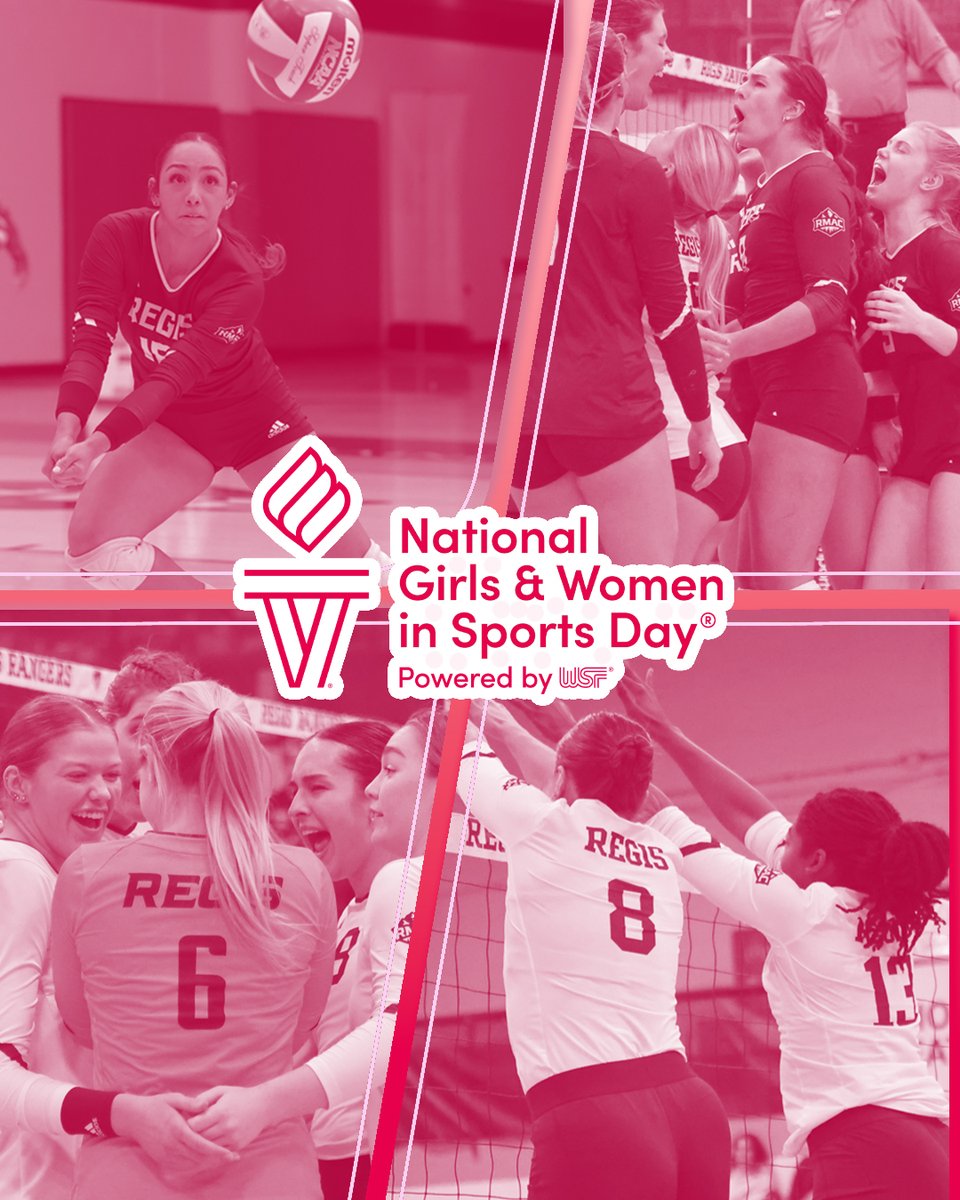 Everyone watches women's sports! Today, on #NGWSD, we appreciate the impact sports have on our lives.

#RegisVolleyball #RangerUp