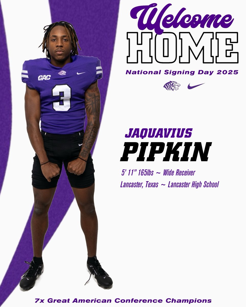 From the Lone Star State to the Natural State!

Welcome to the Ouachita Family, Jaquavius!

#FinishEmpty | #NSD25 | #BringYourRoar🐅