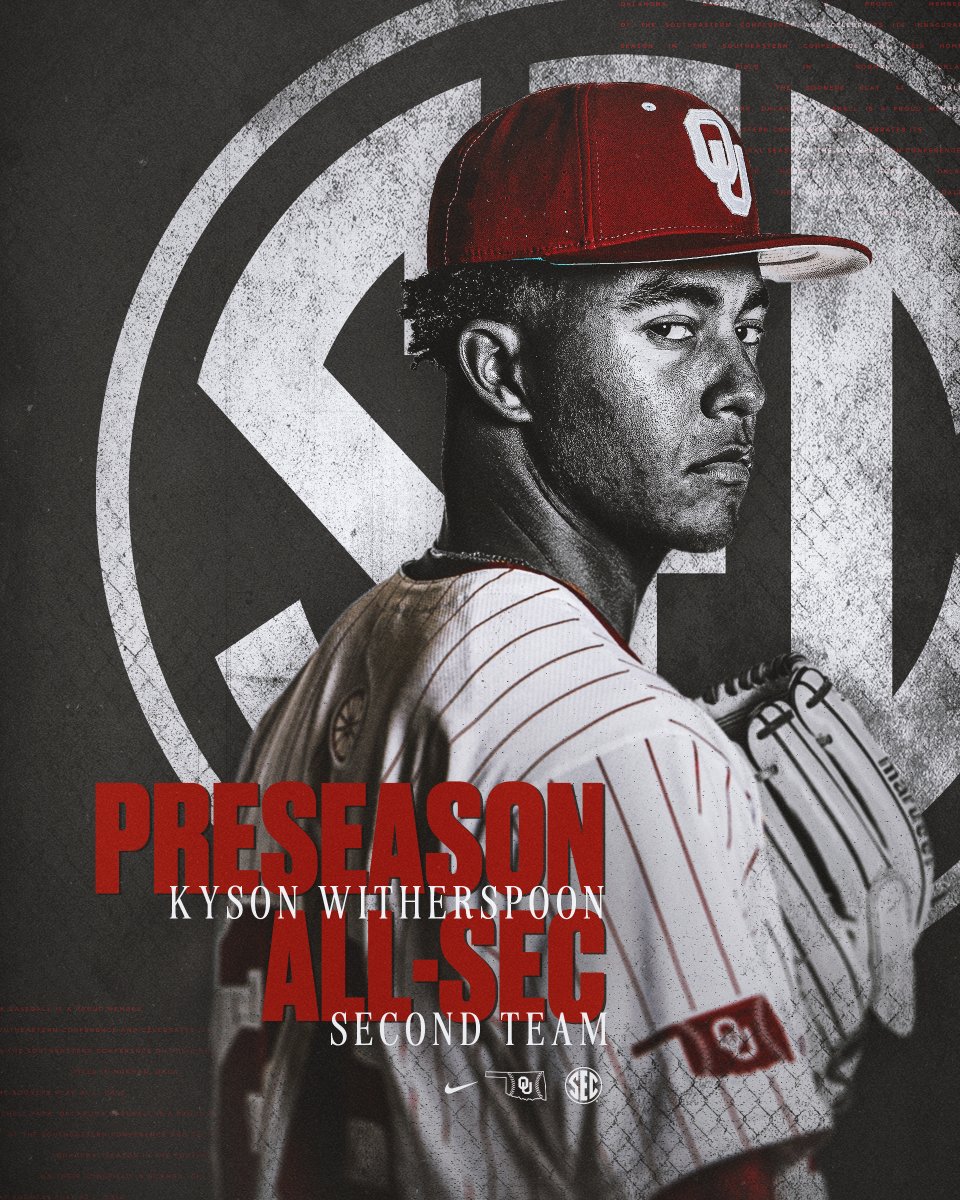 Oklahoma Baseball (@ou_baseball) on Twitter photo Preseason All-<a href="/SEC/">Southeastern Conference</a> ๐ฆด
ยป ouath.at/SECBSBpreseason Preseason All-<a href="/SEC/">Southeastern Conference</a> ๐ฆด
ยป ouath.at/SECBSBpreseason