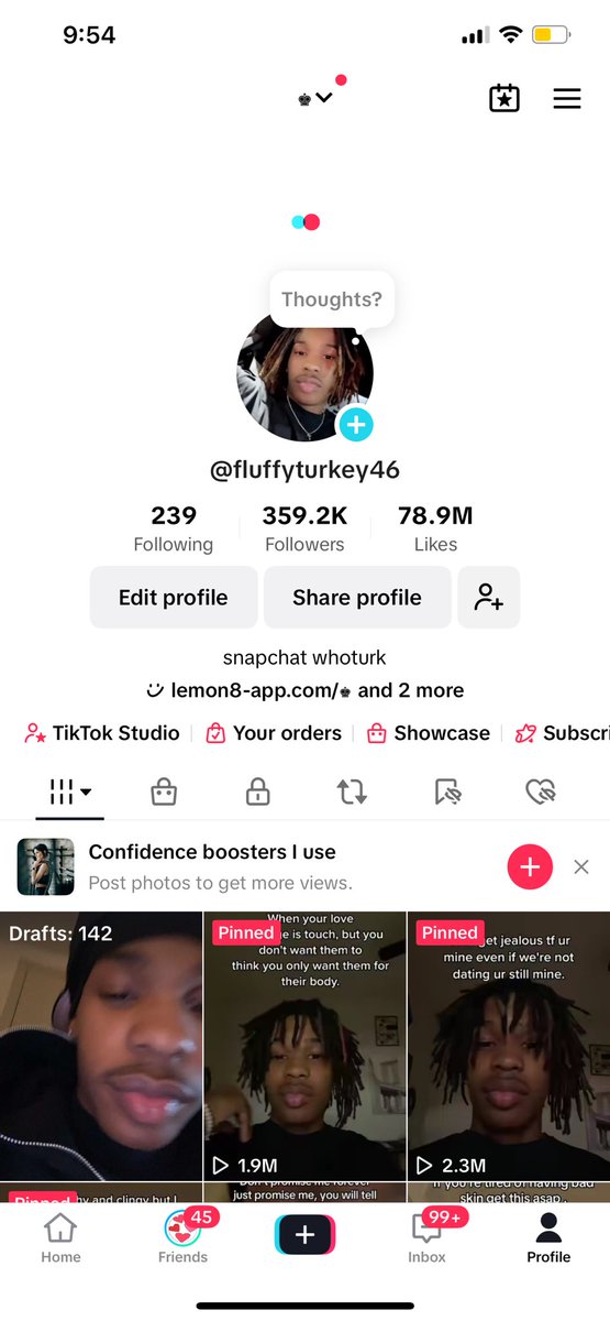 WhoTurk's tweet image. Selling my TikTok account hmu with offers