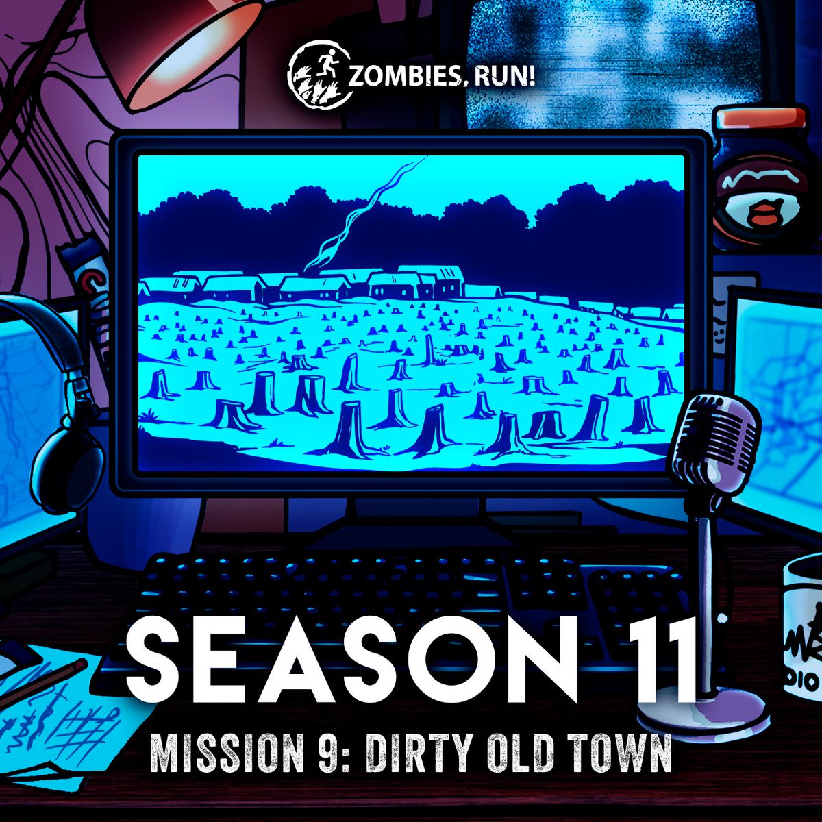 A ghost town. A burning building. A man with too many enemies.

Chase down the truth, but watch your step – the only way out is across a deadly river of logs.

Mission 9 of Zombies, Run! Season 11 is available now.
