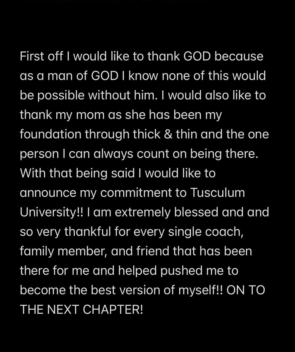 Raeshon Palmer (@raeshonpalmer1) on Twitter photo After a great conversation with <a href="/taylorbetsu32/">Billy Taylor</a> and <a href="/TeddyGaines12/">Teddy Gaines</a> I am blessed to announce my commitment to <a href="/TusculumFB/">Tusculum Football</a>!!🖤🧡 #PioneerUp #TusculumFootball After a great conversation with <a href="/taylorbetsu32/">Billy Taylor</a> and <a href="/TeddyGaines12/">Teddy Gaines</a> I am blessed to announce my commitment to <a href="/TusculumFB/">Tusculum Football</a>!!🖤🧡 #PioneerUp #TusculumFootball