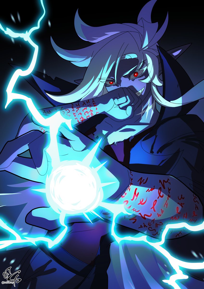 sufferay's tweet photo. #dnd #dnd5e #dndart #dndoc #DnDcharacter #Drow #drowoc
我发誓总有一天我要画出魔能爆,而不是一直不停的画电爪。 https://t.co/OE9zXJM0Rk