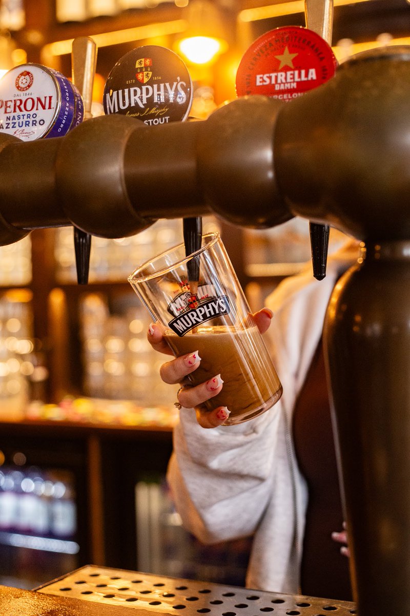 TheNorthcoteSW's tweet photo. Now proudly pouring Murphy's Irish Stout https://t.co/lKwJtRPygH