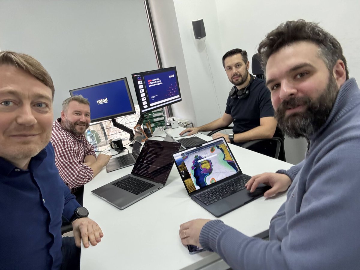 MIND_TechAI's tweet photo. Still buzzing from our first 🧠 MINDathon in Bucharest! 

Four incredible days of building, brainstorming, and dreaming big.

https://t.co/CjroTyXM31 https://t.co/9hErPl2kDh