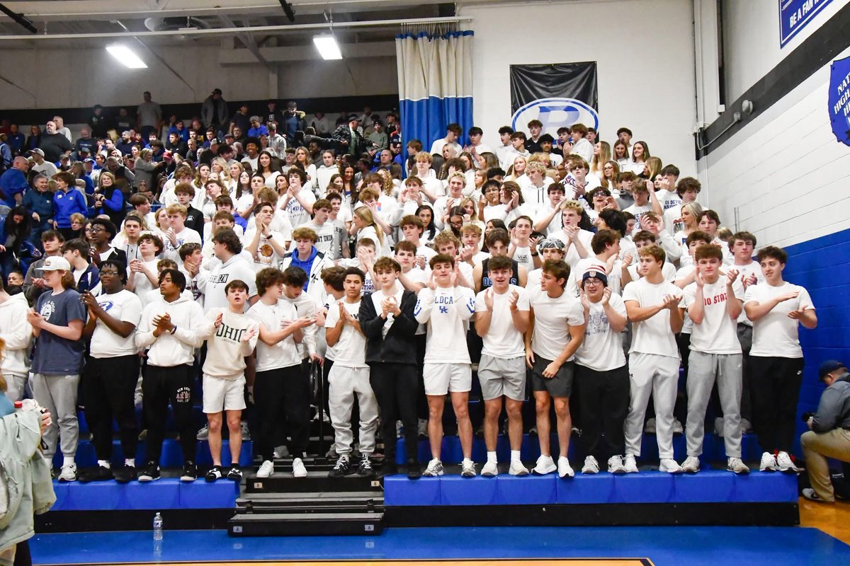 BIG WIN FROM THE BOYS YESTERDAY 😈😈😈 SENIOR NIGHT🔵⚪️ ON 🚨FRIDAY @ HOME @ 7PM🚨AGAINST MEDINA😭 WE WIN. WE WIN THE CONFERENCE. NEED A SHOW OUTTTTT‼️‼️ BE THERE, BE LOUD, WEAR NEON🦺