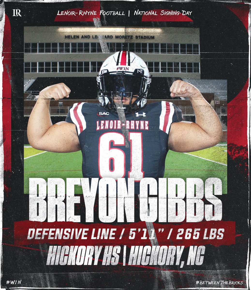 Lenoir-Rhyne Football tweet media