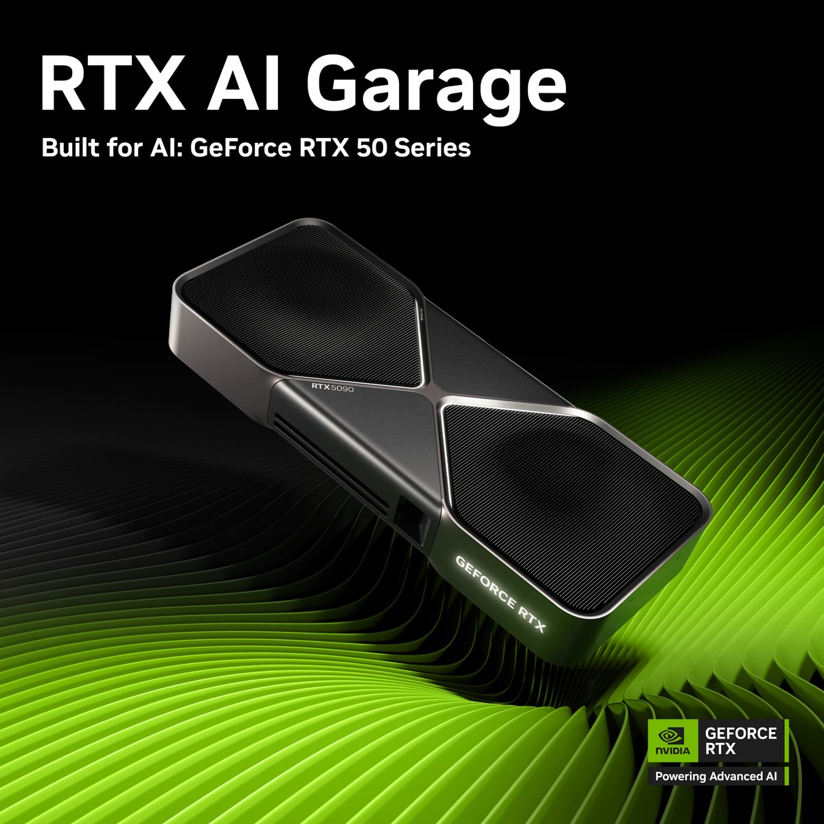 NVIDIA_AI_PC's tweet image. Ready for an AI lesson? 🎓⚡

Hop into this week&apos;s #RTXAIGarage blog to learn how we built GeForce RTX 50 Series GPUs to supercharge Gen AI with NVIDIA NIM and AI Blueprints.

👉 nvda.ws/3EqWtHU