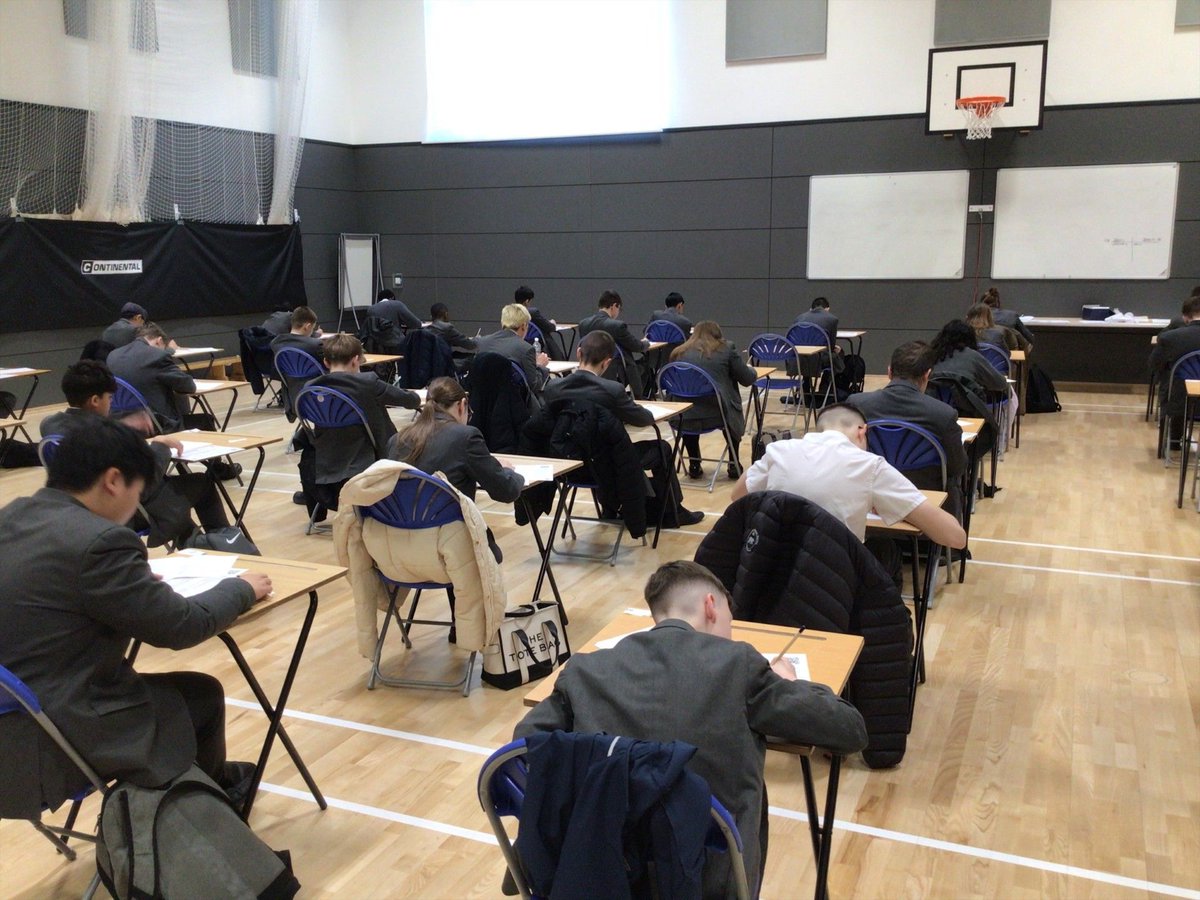 Last Wednesday around 50 students in Years 9 and 10 took part in the UKMT Mathematics  competition. This well regarded competition aims to test student's mathematical reasoning and problem solving skills. It was fantastic to see so many students taking part!