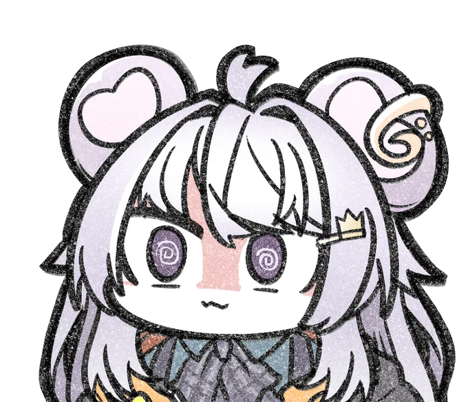 いろんな表情のまるげりちゃさん描いた#りちゃあーと #いろんな表情のvtuberさん 