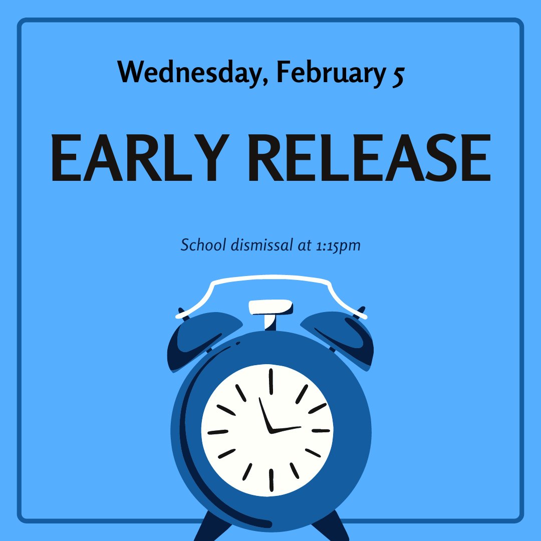 DCESSUSD's tweet photo. Don't forget, today is Early Release! https://t.co/pvxVjlrYav