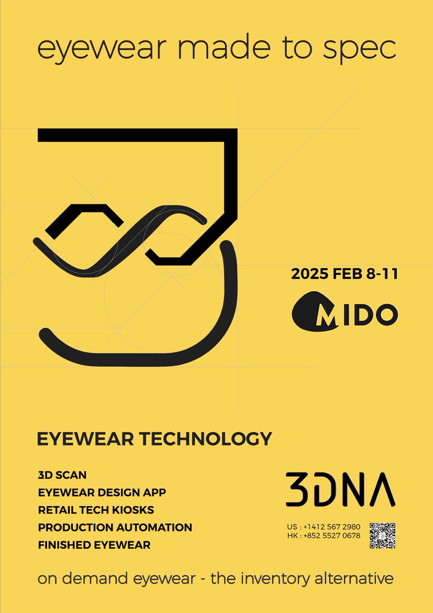 DZ_3DNA's tweet photo. Optical Stores can't compete with online shops

Stop trying

Why do clients come to you?

What can you offer that websites cannot? 

Expertise, Knowledge, and Service

Convert your practice from commodity seller to

Eyewear as a service

Personalized products with superior fit, comfort and style

Sold with a brand you own and control: Yours

3DNA empowers you to rise above your competition

Deliver in ways they cannot

Individualized products

Personal branding

Unique service

Handmade products

Superior quality

Not available on websites, malls, or airports

Ready?  

Book a call with us today to learn more about 3DNA

Digital, on-demand manufacturing

The alternative to costly stock inventory and board management