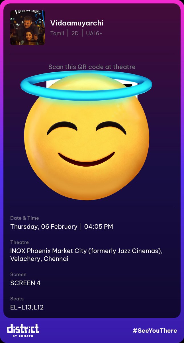 MediaworksPn's tweet photo. Vidamuyarchi Tickets Available
Phoenix Mall
4:05 PM
2 Tickets
Price Negotiable
#VidaaMuyarachi #ajith #trisha #anirudh
#VidamuyarchiFDFS https://t.co/1bvIwiGbIm