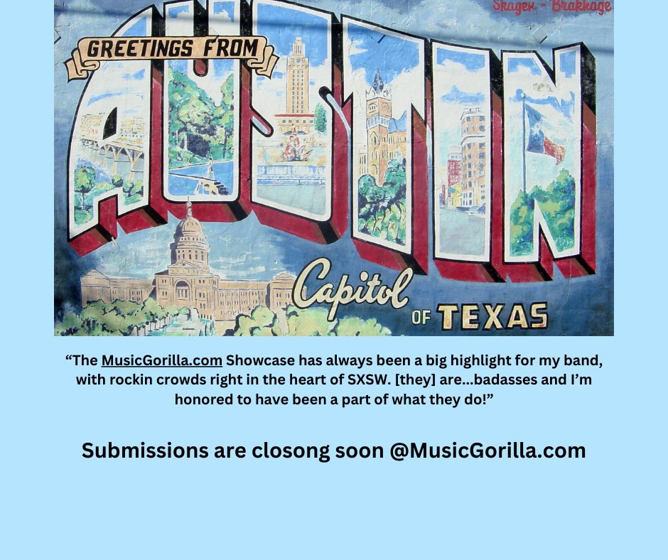 We're curating talent for our unofficial SXSW shows @theluckyduckatx 🎤🔥 Submit now!

🎶 All genres welcome!

🔗 Submit your music: bit.ly/3Z7c3jU  

#SXSW2025 #IndieArtists #MusicShowcase #AustinMusic #LiveMusic #UnsignedHype #PerformAtSXSW #MusicOpportunity 🎸🎤