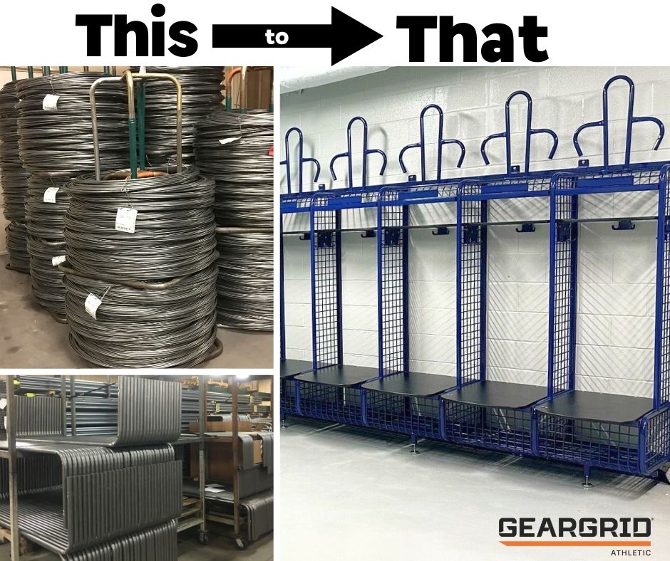 From this ▶️ that! When you choose GearGrid, you choose the highest quality products manufactured from start to finish right here in Forest Lake, MN.