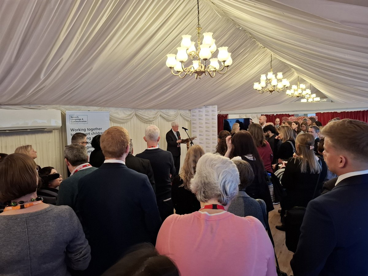 Representing <a href="/Dingley/">Dingley's Promise</a> at the launch of the Speech, Language and Communication Alliance, fighting to make the voice of children and families heard in policy and decision-making. Great work <a href="/SpeechAndLangUK/">Speech and Language UK</a> and <a href="/PearsFoundation/">Pears Foundation</a>