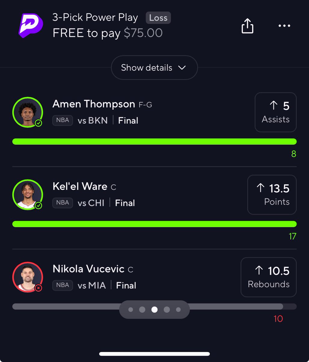 T_royDC's tweet photo. @PrizePicks taking our $ and not giving a damn as usual.. #CustomerService https://t.co/VCL3QDeWM0