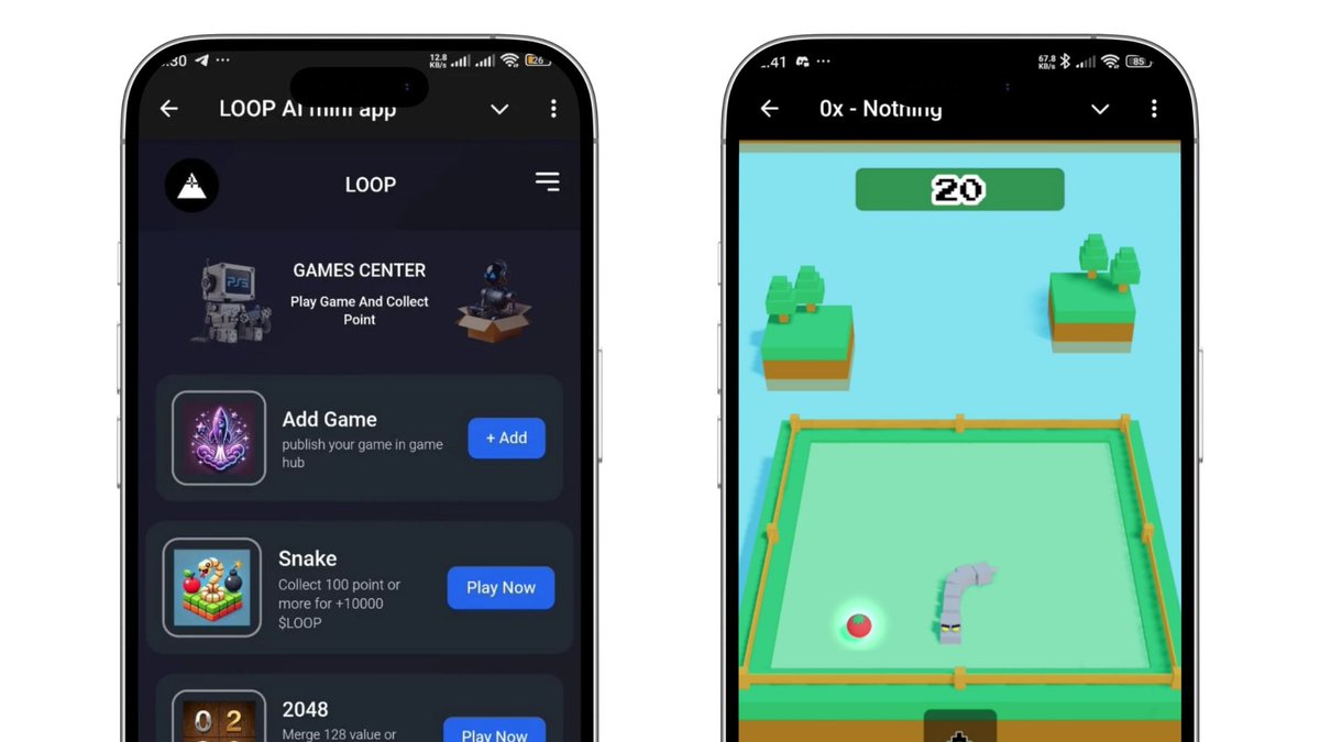 loop_community_'s tweet photo. Loop Platform enables effortless publishing of Web &amp; Web3 games to Telegram Mini Apps—no bots, no hassle. Integrated with AI, blockchain, and Web3 for a seamless gaming ecosystem. Publish your game on Loop Game Hub now 🚀!

https://t.co/Bm8ShMq9jX https://t.co/XH6KkLGzKF