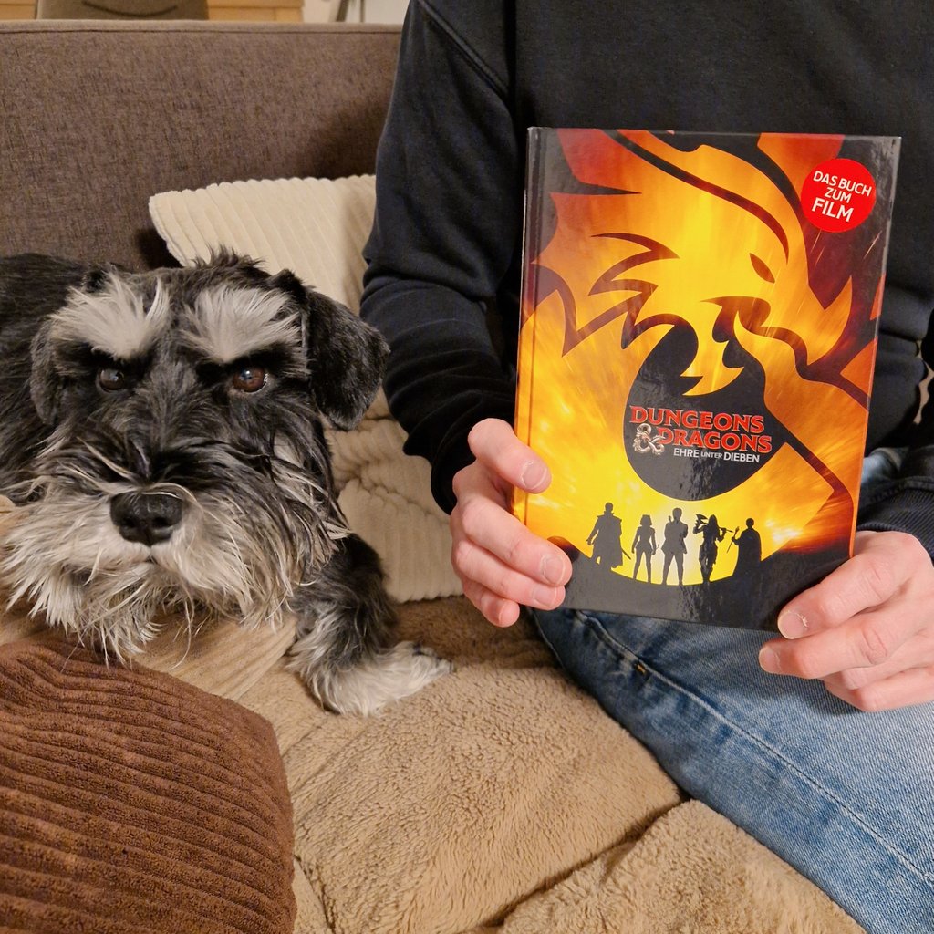 Kennst du den Dungeons-&amp;-Dragons-Film? 🧙🏼‍♂️ Passend dazu gibt's "Ehre unter Dieben" auch als Buch! 😅 Für 5 Euro günstig geschossen! 🤭 #pnpde #dungeonsanddragons