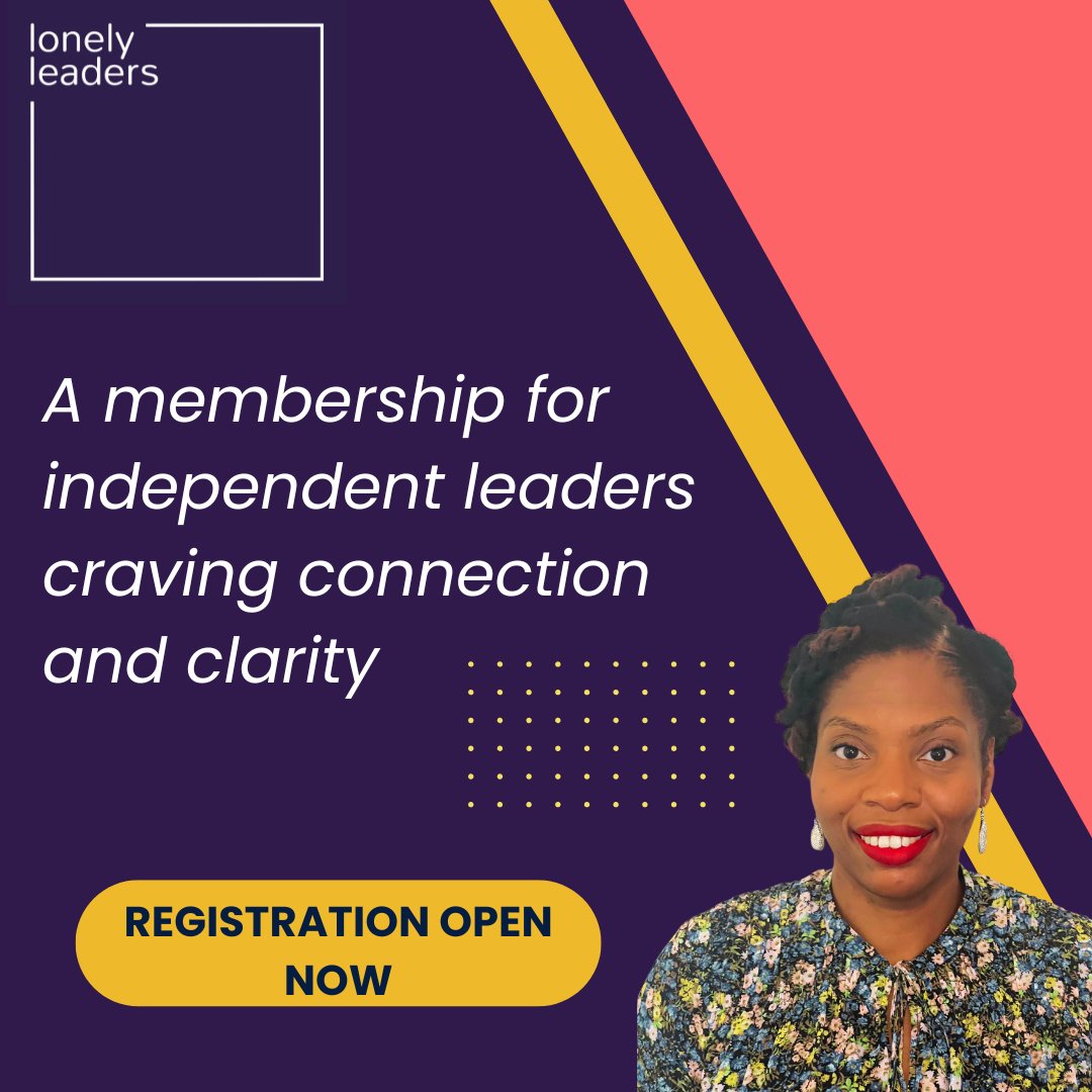 culturepeopleUK's tweet image. Excited to announce our brand new 12-month membership, Lonely Leaders, for creative and artistic leaders looking for community, clarity and connection. Registration open now. For more info check out the website: peoplemakeitwork.com/our-programmes…