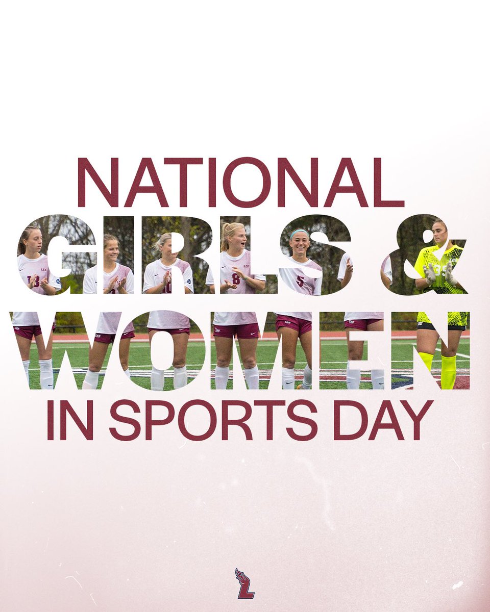 Lee Women's Soccer (@leeuwsoccer) on Twitter photo Celebrating our Lady Flames today! 
Happy National Girls and Women in Sports Day!
#FiredUp🔥 | #NGWSD Celebrating our Lady Flames today! 
Happy National Girls and Women in Sports Day!
#FiredUp🔥 | #NGWSD