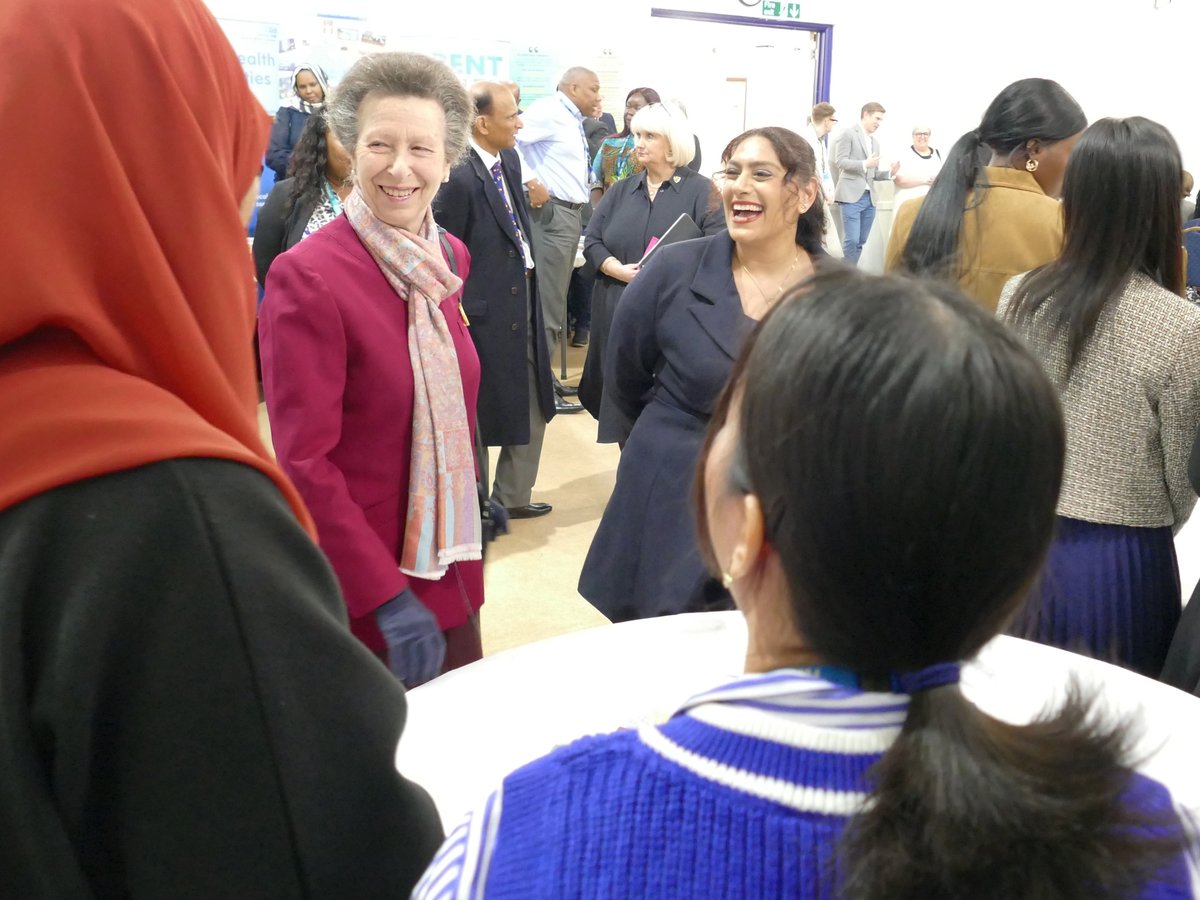Brent_Council's tweet photo. The Princess Royal visited Church End yesterday (4 Feb) to see how the Brent Health Matters health inequalities programme has been working with the local Somali community. 
https://t.co/dqA5cbwHgT https://t.co/YnUwtxLuan