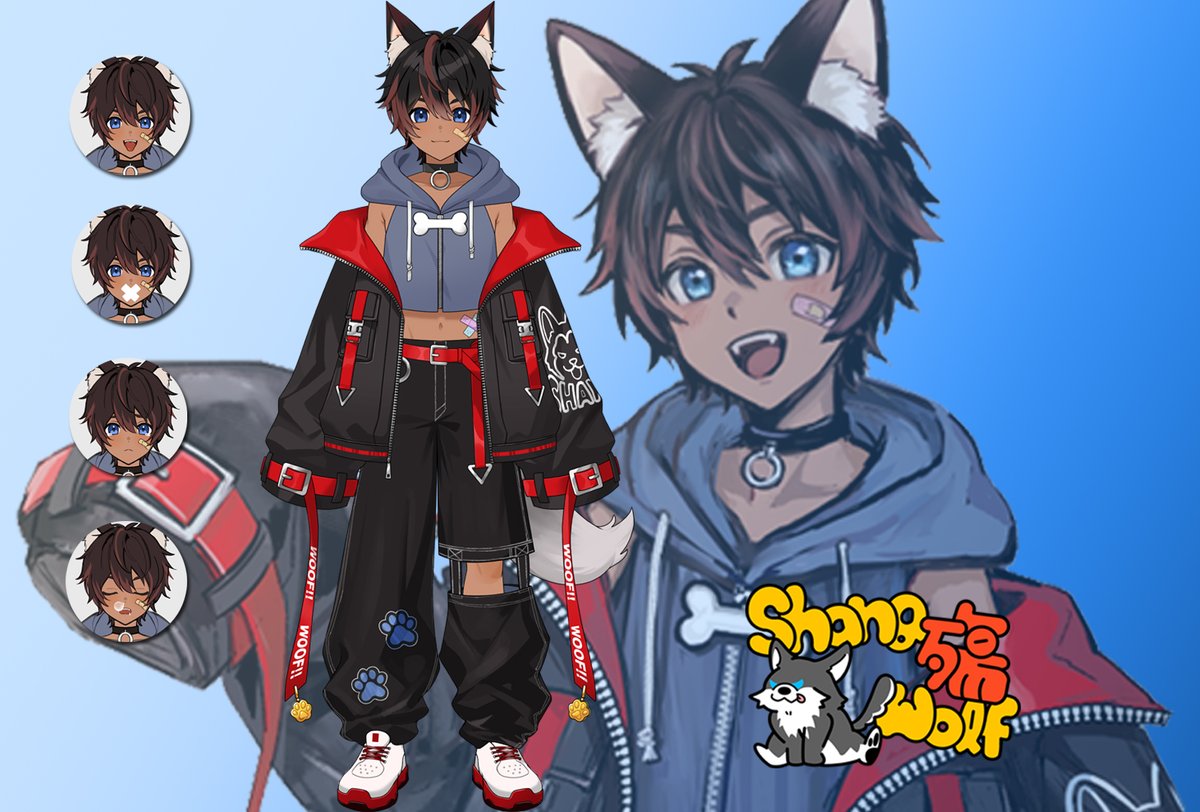 🐺小殤🐺二哈系狼族Vtuber【早安雀魂俱樂部】 tweet media