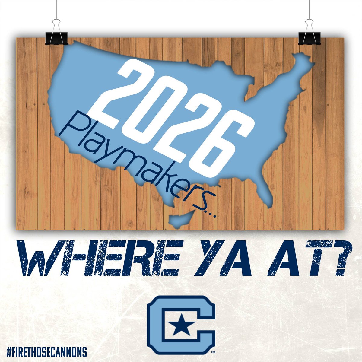 The search has already began!!  Where are those playmakers in the class of 2026!!  

We are looking for playmakers not afraid of competition and not afraid of doing something special to separate themselves from their peers on and off of the field!!

#WhereYaAt
#TheGrindDontStop