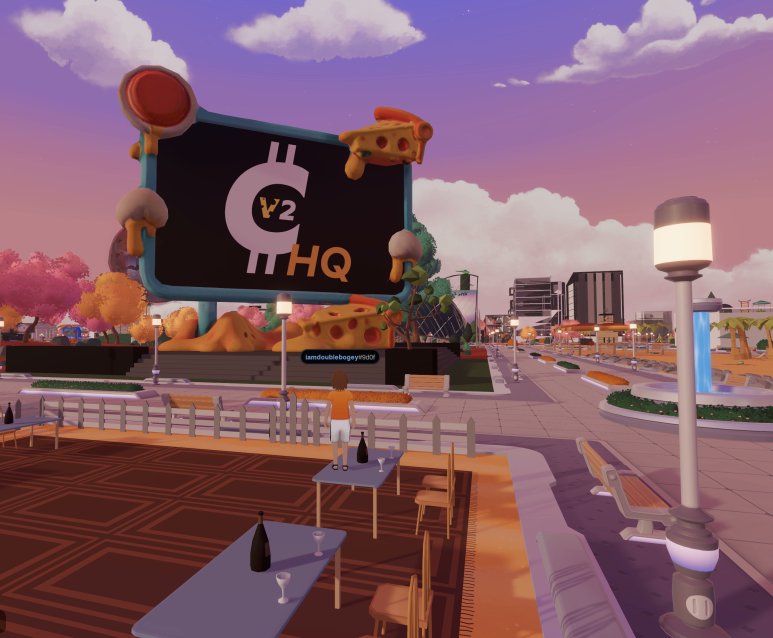 CheddaToken's tweet photo. We’ve already had tons of visitors stop by our new HQ billboard in the Metaverse… err, CHEDDAverse! 🏗️🔥 Big things are coming, and you’ll want a front-row seat. Drop by in Decentraland and see for yourself!
#CHEDDAverse #Decentraland #CryptoHQ #Web3 https://t.co/wYSzhGtfNW