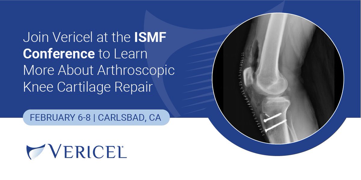 Join us at the International Sports Medicine Fellows Conference (ISMF) for more details on an innovative approach to knee cartilage repair. Register here: Meeting Registration | 25th International Sports Medicine Fellows Conference (For HCPs Only) #ISMF