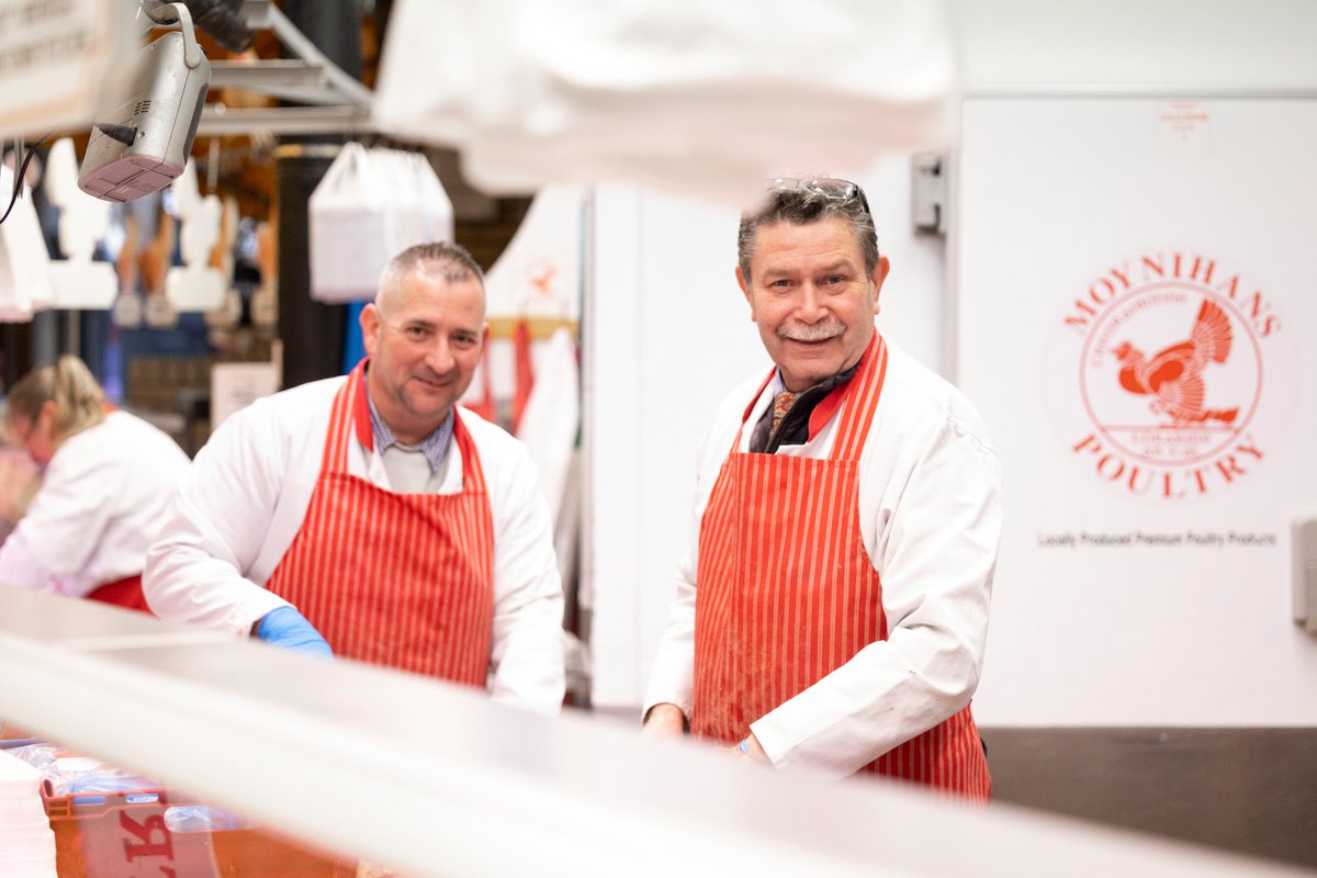 Moynihan’s Poultry, right here in the English market, proudly offers the people of Cork locally sourced poultry from 100% Bord Bia-approved farms 🍗

#SupportLocal #LoveCork #LoveEnglishMarket