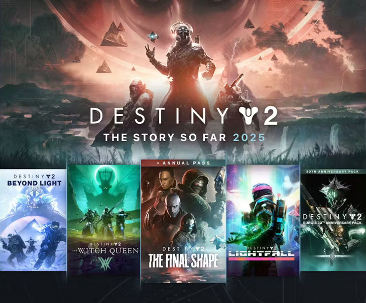 shwylie's tweet photo. GIVEAWAY TIME
[STEAM] Destiny 2 - The Story So Far
Includes all Expansions. To enter, just like, repost and reply (3 entries) and follow so I can message you the gift link!

Winner will be announced in replies on Feb 7th, and 2 more codes will be given away during stream! https://t.co/SYY73GpRv4
