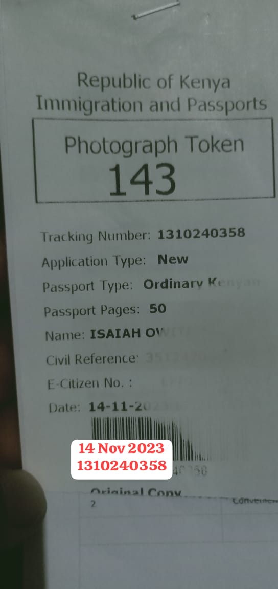 EdBushuru's tweet photo. @ImmigrationDept For this guy since Nov 2023 and waiting. Any news? https://t.co/sJcGiXWAyI