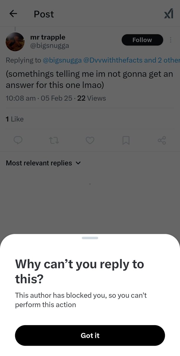 Jeyejeye_'s tweet photo. @bigsnugga @Dvvwiththefacts @ObsoleteOptics @_waleedshahid Ahhh... 🤣🤣🤣
Have a good day https://t.co/jLbmdbCtuE