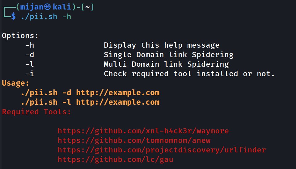 I've automate <a href="/coffinxp7/">Coffin</a>  pii bug methodology. Now you can find easily.