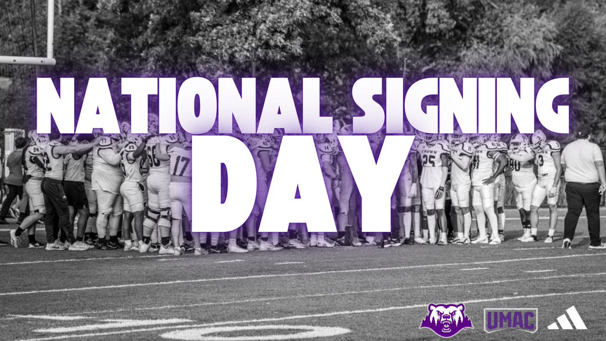 Crown College Football (@crowncollegefb) on Twitter photo Another record breaking signing class up here <a href="/CrownCollegeFB/">Crown College Football</a>!
#NSD25
#BEDANGEROUS #CROWNCLIMB Another record breaking signing class up here <a href="/CrownCollegeFB/">Crown College Football</a>!
#NSD25
#BEDANGEROUS #CROWNCLIMB