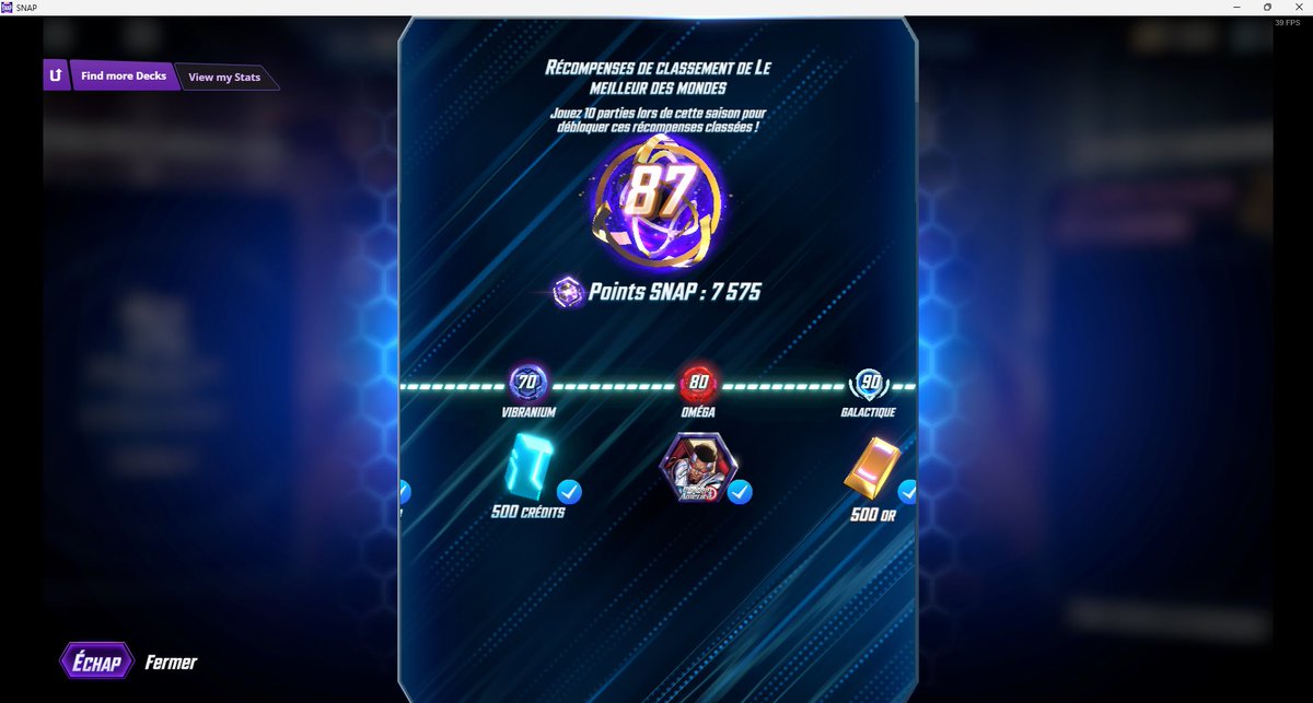 Zabuno_'s tweet photo. Hit infinite in a 6 hours session only.

Top 87 with Ares - Surtur ! 
Definetly the deck I perform the most with since its comeback.
Really fast to climb since it’s almost always 4 or 8 cubes against bots 🤖 

GL to everyone ! ✌️

@SnapDecks https://t.co/ZvCg13oEep