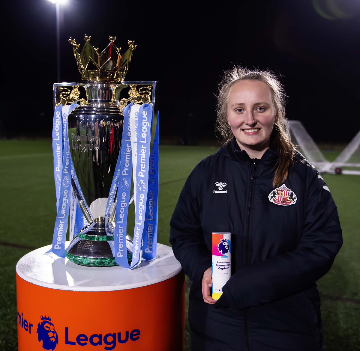 🏆 We are delighted to have awarded Foundation of Light coach, Katie Gibson, with the @premierLeague Community Captain award.

Full Story 👉 bit.ly/FoLKGPl

#PLMoreThanAGame | #SAFC | <a href="/PLCommunities/">Premier League Communities</a>