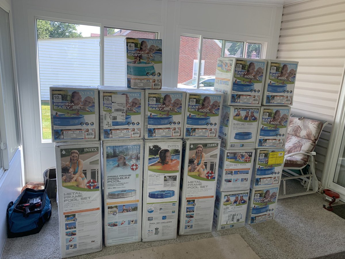 Pools 2020 hands down was the turning point for my business. I had so much fun driving around going on a hunt for anything I could scoop up.