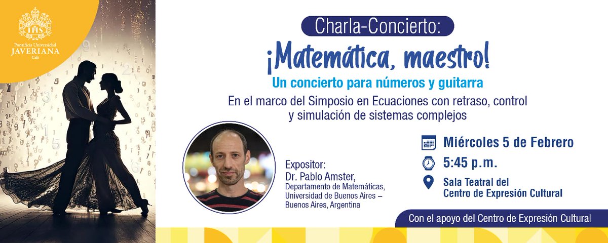 ¡Las  charlas matemático-tangueras llegaron a Cali!