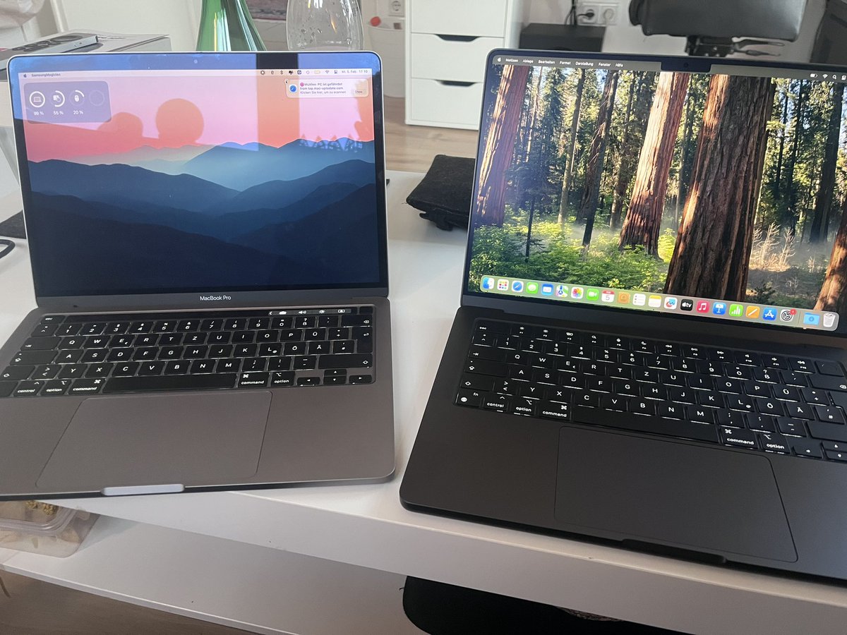 TechLove98's tweet image. Ein unterschied wie Tag und Nacht!

Welcome Home #MacBookProM4Pro