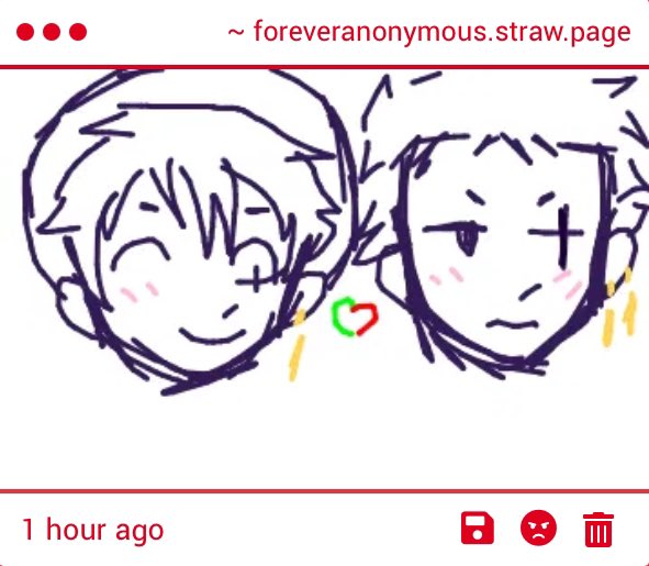 OMG cutiepies!!! Drawing on strawpages are difficult but they're worth it when they look great like yours!! ❤️💚❤️💚