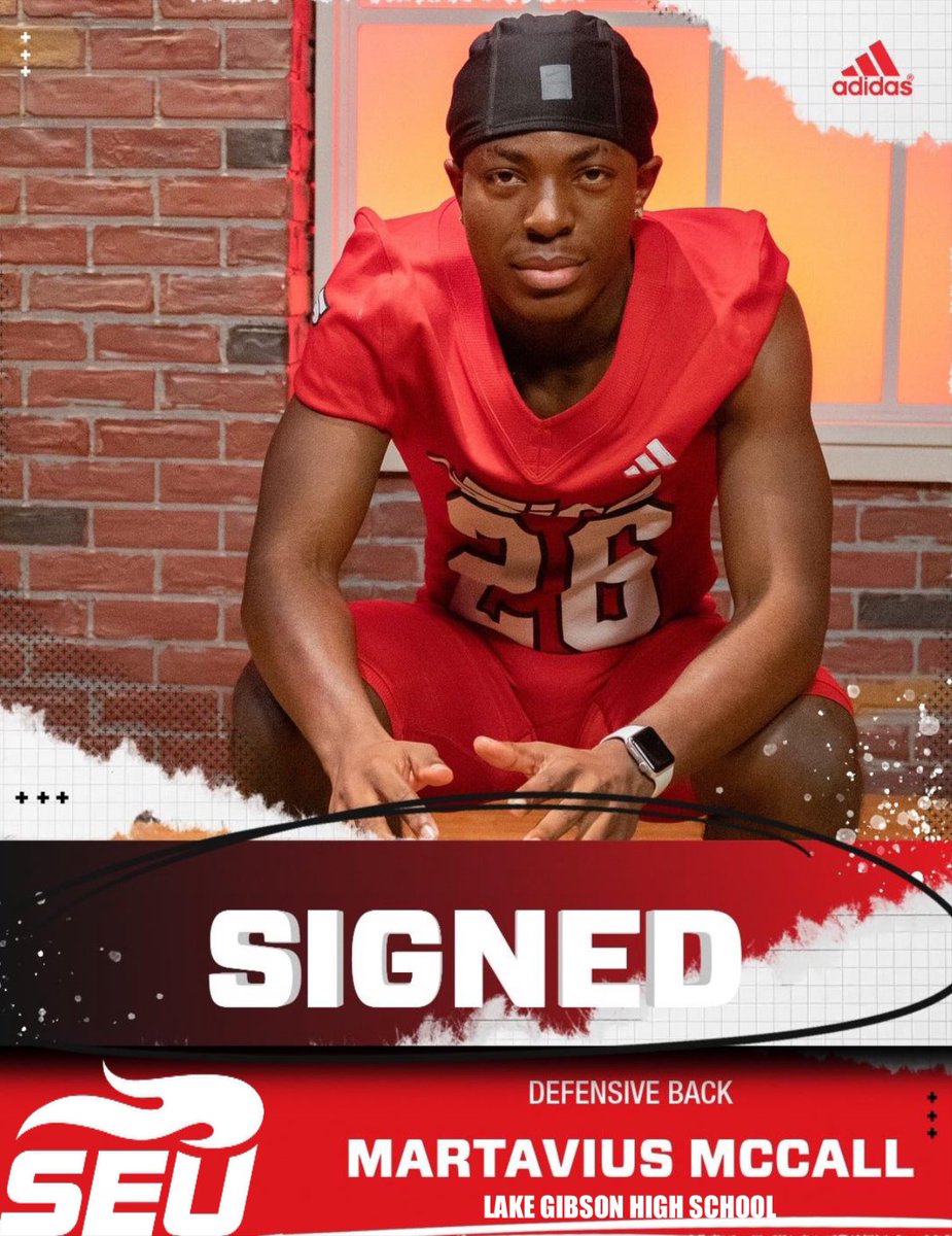 Southeastern Football (@seufirefootball) on Twitter photo Hometown Hero ALERT 🚨 🚨
Dangerous DB is Staying in Lakeland 💥👀
Welcome 🏡 Martavius McCall 
#FuelTheFire 🔥 Hometown Hero ALERT 🚨 🚨
Dangerous DB is Staying in Lakeland 💥👀
Welcome 🏡 Martavius McCall 
#FuelTheFire 🔥