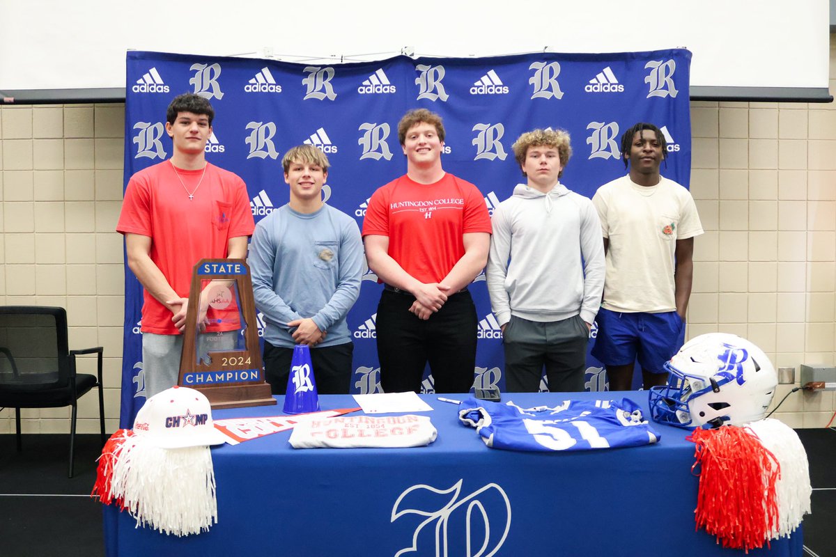 Dylan Bryant (@dylanbryant51) on Twitter photo Signed and ready to work!! Thankful for <a href="/1CoachWhite2/">Coach Ryan White</a> for giving me the opportunity to continue both my academic and athletic career as a Huntingdon hawk!! #hawkem
<a href="/CoachJohnsonRHS/">Matt Johnson</a> <a href="/ReelRebelsFB/">Reeltown Rebels Football</a> <a href="/TreyFetner16/">Trey Fetner</a> <a href="/HawksFootball/">Huntingdon Football</a> Signed and ready to work!! Thankful for <a href="/1CoachWhite2/">Coach Ryan White</a> for giving me the opportunity to continue both my academic and athletic career as a Huntingdon hawk!! #hawkem
<a href="/CoachJohnsonRHS/">Matt Johnson</a> <a href="/ReelRebelsFB/">Reeltown Rebels Football</a> <a href="/TreyFetner16/">Trey Fetner</a> <a href="/HawksFootball/">Huntingdon Football</a>