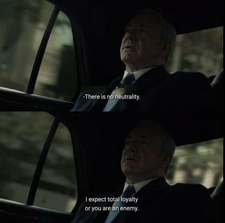 DarkArtsofLife's tweet image. House of Cards (2013).