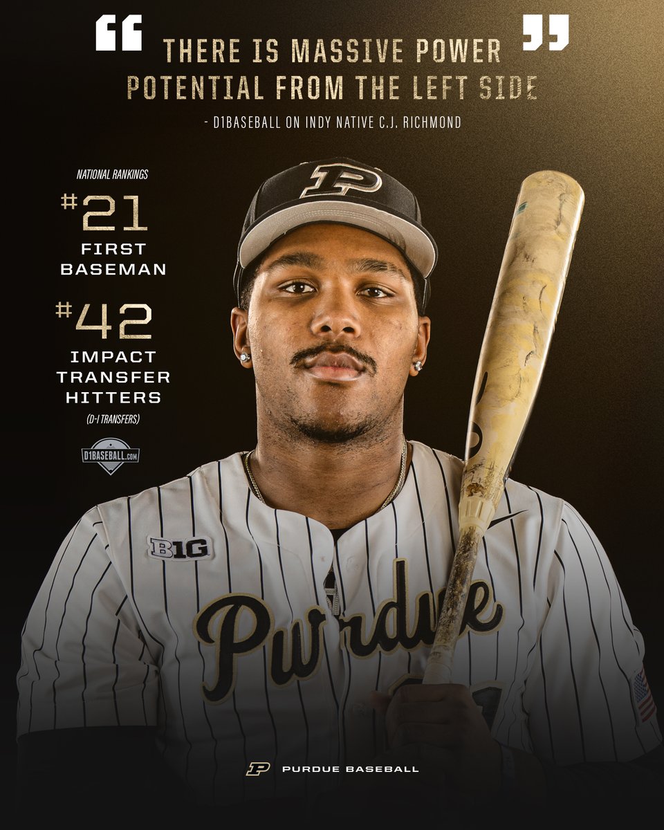 National Notoriety for <a href="/CJRichmond9/">CJ Richmond</a>. #BoilerUp 💪