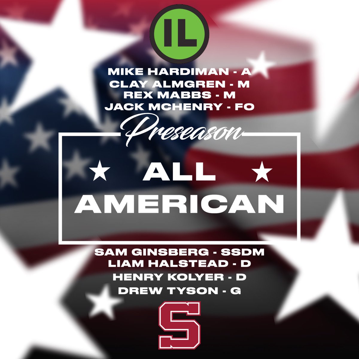 We are thrilled to announce a record 8 Garnet players have been selected by Inside Lacrosse as Preseason Honorable Mention All-Americans!

#GoGarnet 
#BeatWidener